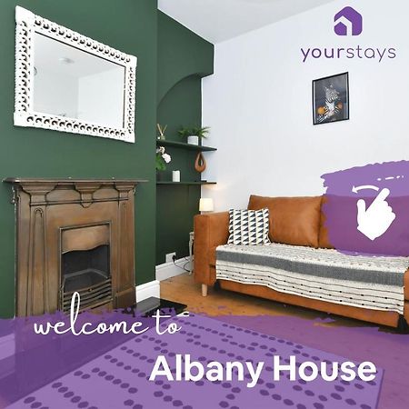 Albany House, Superb Townhouse, Gorgeous Design, Heart Of Newcastle-Under-Lyme Villa Stoke-on-Trent Ngoại thất bức ảnh