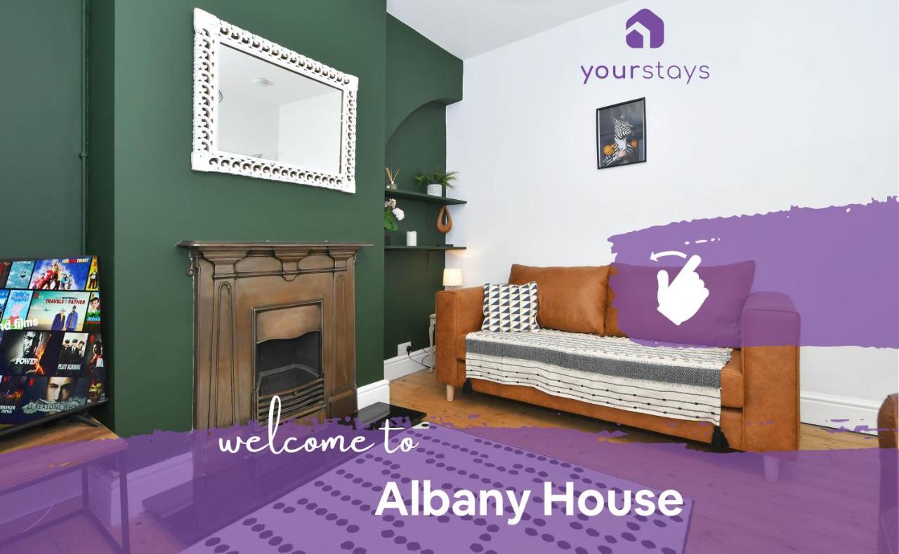 Albany House, Superb Townhouse, Gorgeous Design, Heart Of Newcastle-Under-Lyme Villa Stoke-on-Trent Ngoại thất bức ảnh